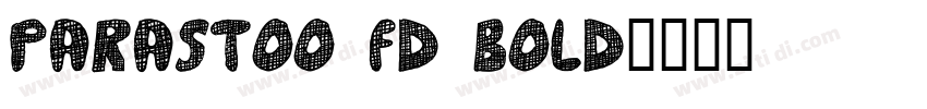 Parastoo FD Bold字体转换